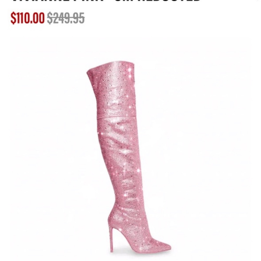 Steve Madden Pink Boots